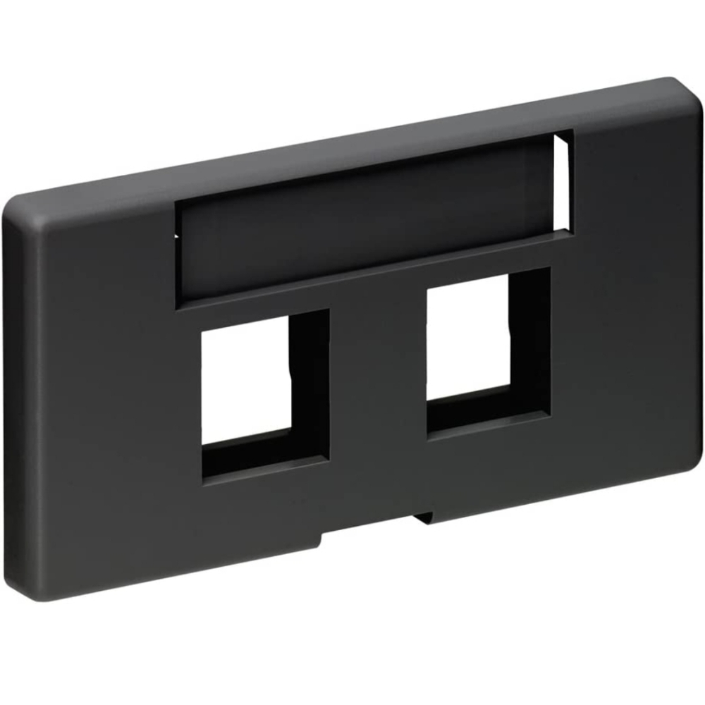 2 pack Quick port modular furniture face plate (346)